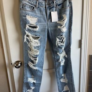 Cello distressed jeans size 7